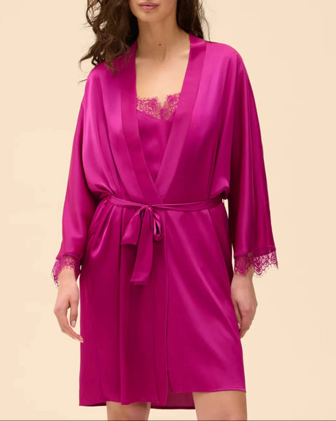 Kimono Azalee SATIN SECRETS SIMONE PÉRÈLE